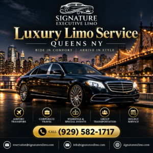 Book Luxury Limo Service in Queens NY